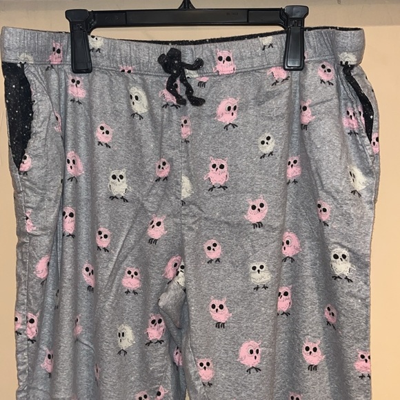 Munki Munki size XL grey Owl Jammie pants only - Picture 2 of 7